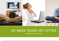 Powerpoint campagne sedentaire werk en sedentaire leefstijl