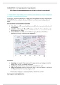 A level geography GLOBALISATION complete notes and named case studies where relevant (27 pages)