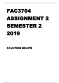 FAC3704 ASSIGNMENT 2 SEMESTER 2 2019