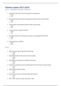 Immunologie oefenvragen + antwoorden course 6 blok 1