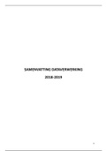 Samenvatting L-Dataverwerking [F0YR2a] ()