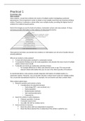 MTS 3 Clinical Context summary of all practicals & knowledge clips