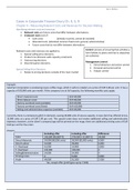 Cases in Corporate Finance - Drury (4, 5, 9) and Brigham (3, 4, 5, 10, 11)