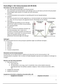 INFECTIE & IMMUNITEIT - Immunologie - Week 1 en 2 - Samenvatting -  2019/2020