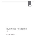 Business Research 1