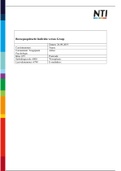 NTI 6798 Beroepsopdracht individu vs groep