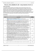 Chapter 12 Homework Using Statistics Part B Instructions