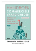 Handboek Commerciële Vaardigheden hoofdstuk 1, 5 & 8