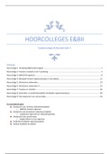 Hoorcolleges Epidemiologie en biostatistiek 2 (E&B2) (GZW, jaar 2)