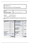 Alle werkgroepopgaven (week 1 tot en met 7) van het vak belastingrecht in economisch perspectief I