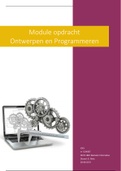 Module opdracht Ontwerpen en Programmeren NCOI (Cijfer 9) incl. Code