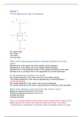 Document met alle oefentoetsen met antwoorden van statistiek 3