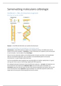 Samenvatting tentamenstof Moleculaire Celbiologie '18/'19