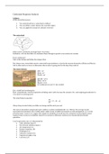 Summary Catchment Response Analysis 