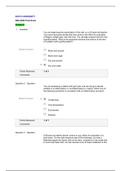 NSG 6020 Final Exam 1(Latest);Questions with Answers:South University(Already Graded A)