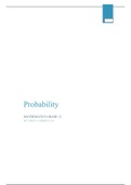 Probability Study Notes