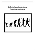 Biologie samenvatting evolutie en ordening