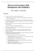 Risk Management Ch.1-7 OUTLINE