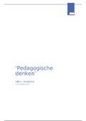 SWK1  Psychologie & Pedagogische denken 