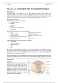 HC26-27 pathogenese en epidemiologie