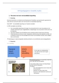 Samenvatting: Orthopedagogiek en Disability Studies