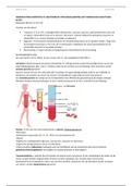 Samenvatting Anatomie en fysiologie, Martini. Globale samenvatting van hoofdstuk 11