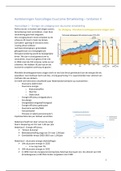 Aantekeningen hoorcolleges Duurzame Ontwikkeling - tentamen 2