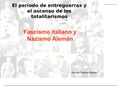 Historia y evolución de los fascismos y totalitarismos