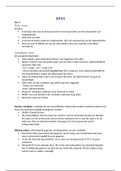 CE5: Samenvatting SPSS, gehele stof tentamen 2 (deeltoets 3)