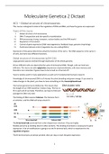 Dictaat Moleculaire Genetica 2