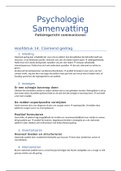 Psychologie Samenvatting Patiëntgericht communiceren