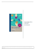 AANBIEDING! Samenvatting 'Wat is onderzoek?' van Nel Verhoeven - gehele boek
