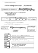 Samenvatting rekentoets contactlens 1 