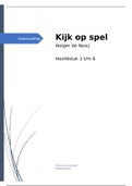 Samenvatting Kijk Op Spel (Drama)