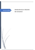 Samenvatting Beeldonderwijs en Didactiek