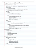 Chapter 6: Bones and Skeletal Tissue