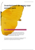 Inventariseert de vraag naar sociaal werk