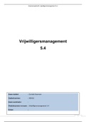 Vrijwilligersmanagement