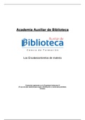 Tema 11 Proceso técnico de los fondos: libros, publicaciones periódicas y materiales especiales. Clasificación: Principales sistemas de clasificación, la CDU y la Lista de Encabezamientos de Materias para Bibliotecas Públicas. 