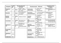 Psychomotorische Ontwikkeling: Schema Ontwikkelingsstadia