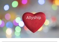 Allyship Speech