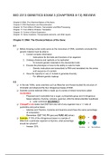 Genetics 2313 Exam Chapter 8-13 Review