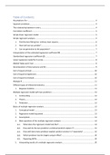 Correlational Research Methods - Summary 