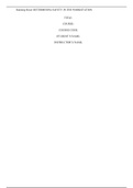 Unit VII Assignment     Course Project Part 2:     Determining Safety In Unit IV, you began a course project in which you reviewed the risks associated with your workstation of choice.