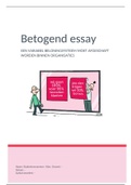 Betogend essay HRM