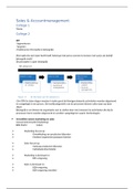 Sales & Accountmanagement Samenvatting Fontys Commerciële Economie Semester 4