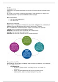 samenvatting hoorcolleges organization theory 