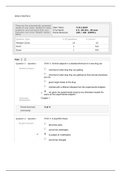 BIOS 135 Week 4 Midterm Exam-Scored A