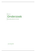 Samenvatting onderzoek 1.1