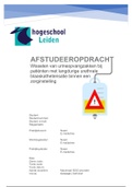 Klinisch redeneren (volgens Bakker) opdracht (beoordeling 9.5), afstudeerscriptie  BS 14 (beoordeling 9.3 verdediging 9.7) en afstudeeropdracht PLP 5 (beoordeling 8.6)